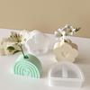 Heart Shaped Flower Vase Silicone Mold Unique Home Decors Craft Mold Ideal For Resin Soap And Candle Making