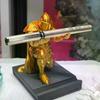 Gepanzerter Retro-Soldaten-Stifthalter Schreibtischzubehör Krieger-Bleistifthalter Ritter Für Schreibtisch Kleine Statue Ornamente