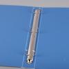 Clear A4 O-Ring Binder with Transparent Add-in Page Sleeves