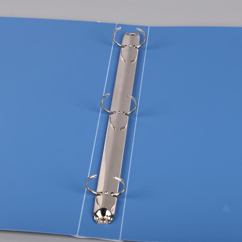 Clear A4 O-Ring Binder with Transparent Add-in Page Sleeves