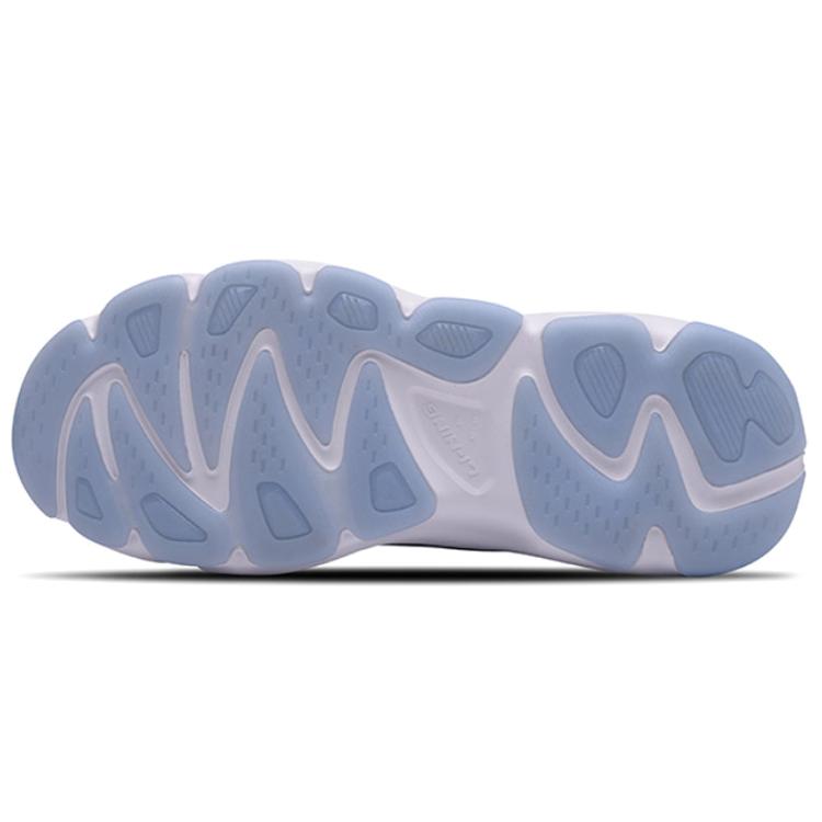 Li Ning Textile, Synthetic Leather Cushioning Slip Resistant Abrasion Resistant Low top Chunky Sneakers Women's AGLN072-12