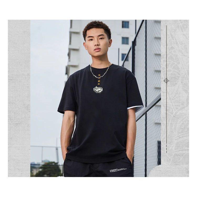 Li Ning Badfive T Shirt Unisex Black AHSR121-5
