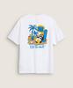 VANS Penguin Short Sleeve T-Shirt - Blanc Des Blancs / Vn000Tkcjvy1