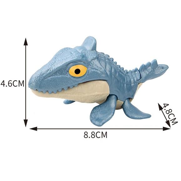 Jurassic Finger Dinosaur  Tyrannosaurus Model Toys For Kids Finger Biting Dinosaurs Movable Joints Dinosaur Toy For Boy Gift