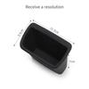 For ZEEKR X 2025 Center Console Rear Row Armrest Storage Box Central Tray Organizer Tidying Car Interior Accessories Silicone