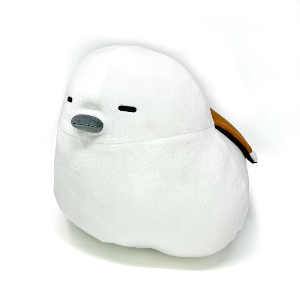 Soft and Fluffy Tit Super Big Plush Approximately Large Cushion Long-tailed Toy, 32cm, Bird, (sniff)