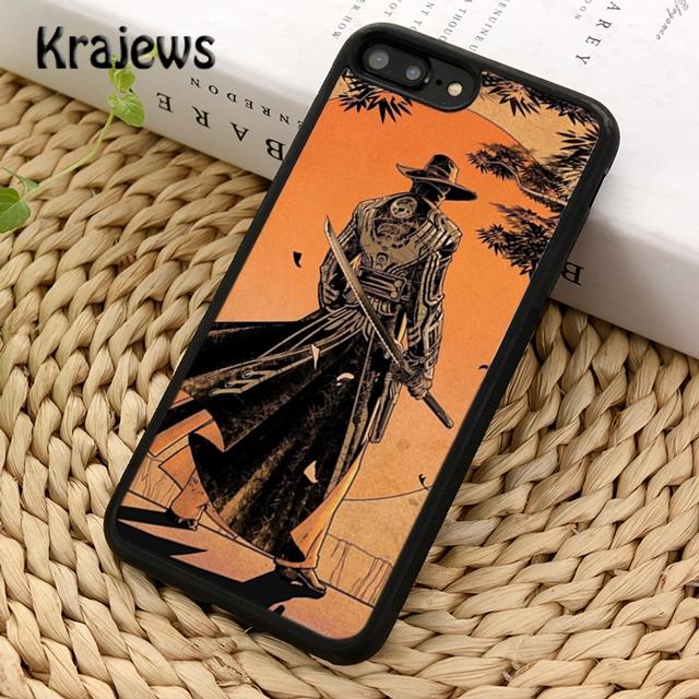 Krajews Japan Samurai Art For iPhone 17 Air 16 Phone Case Cover 15 14 Plus 12 13 Pro Max Coque