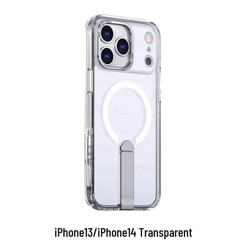 CAXITON Magnetic Invisible Stand Phone Case for iPhone 13/14