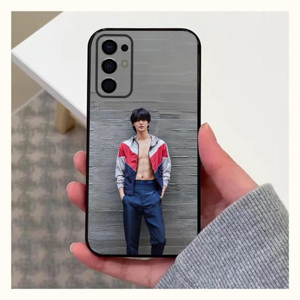 Byeon Woo S-Seok Korea Actor Phone Case For Samsung S24,S21,S22,S23,S30,Ultra,S20,Plus,Fe,Lite,Note,10,9,5G Black Soft Cover