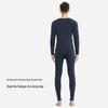 Yiershuang Men's 100% Cotton Slim Fit Thermal Underwear Set