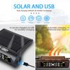Intelligent Tire Pressure Monitoring System Solar Wireless TPMS with 4 Sensor IP67 Waterproof Auto Safety Monitor