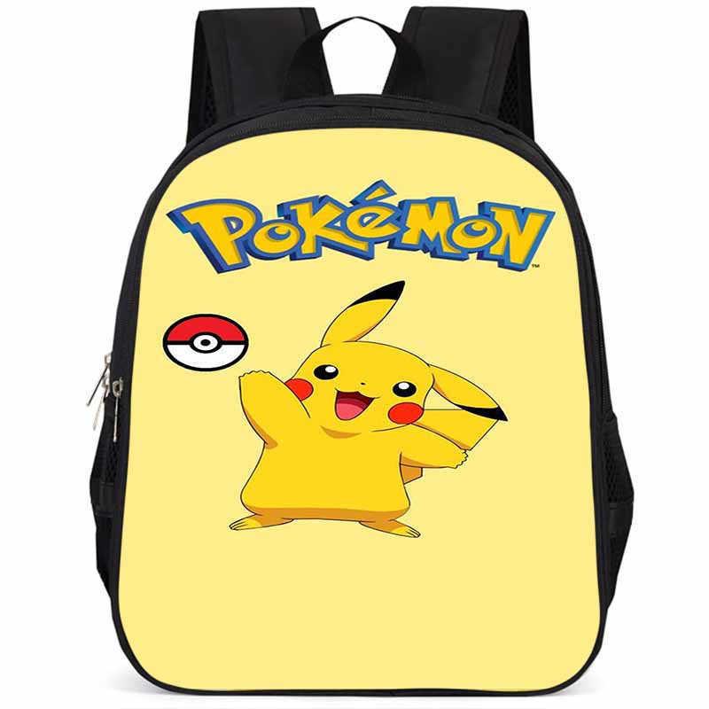 

Рюкзак Pikachu 15 дюймів, великої місткості, легкий, з оксфордської тканини, для дітей, у школу Style Z