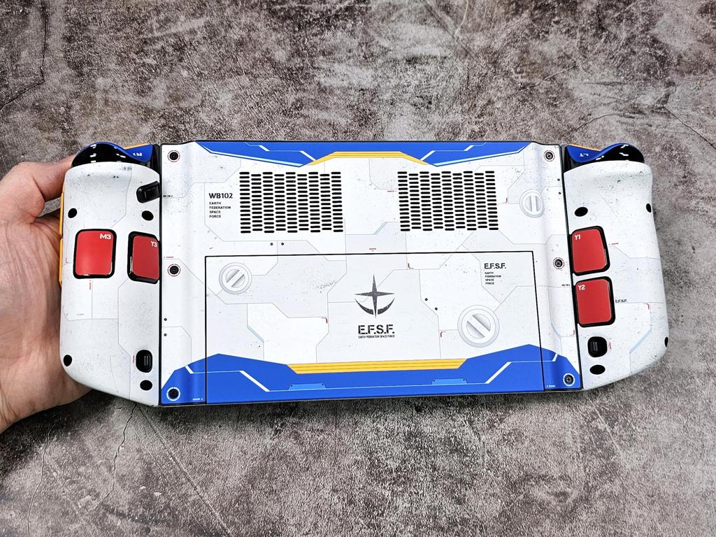 Lenovo Legion Go Skin Gundam Edition Full-Wrap Matte Vinyl Skin for Legion Go (Designed by POP SKIN)