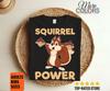 Cute Squirrel Power Squirrels Gift T-Shirt, Bodybuilding Strength Training Sports Muscles Nuts Strong Weight Lifting Fitness Athletes Vegan