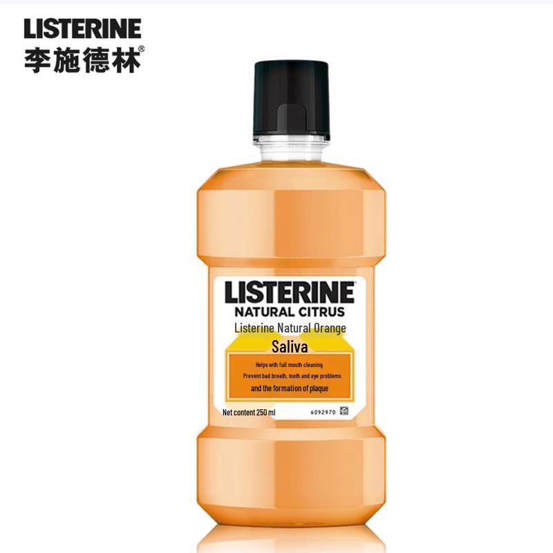 Listerine Натуральный Апельсин Освежающий ополаскиватель для полости рта