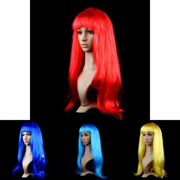 Premium Quality Anime Cosplay Hot Multicolor Synthetic Hair Wig For Stunning Parties