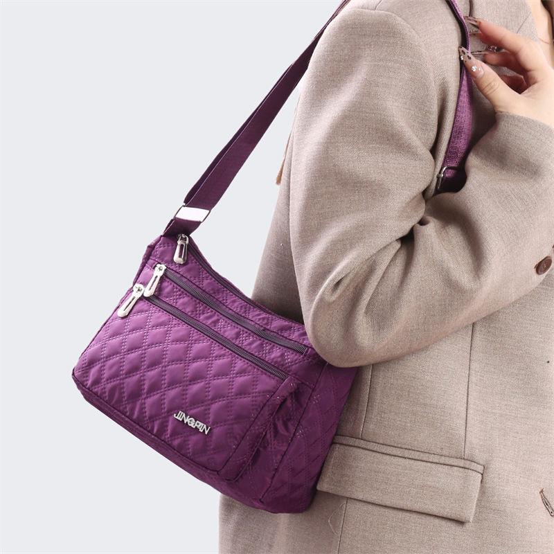 Women's Bag Single Shoulder Mother's Phone Bag Crossbody Bag Women's Nylon Canvas Bag