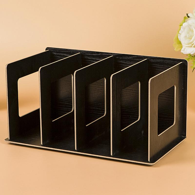 DIY Wooden Home Shelf for Cards and Books