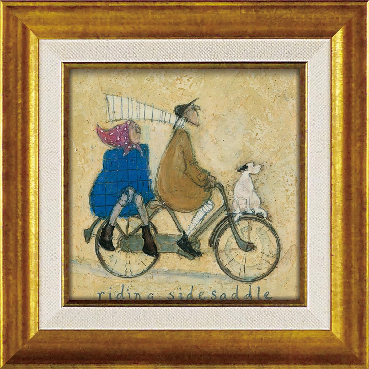 Sam Toft Art U-POWER Рамка с гелевым покрытием, Маленькая, «Боковой галоп»