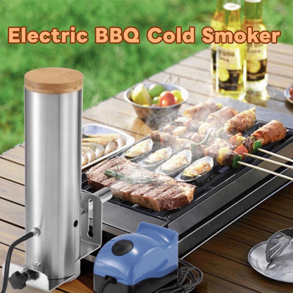Stainless Steel Electric BBQ Cold Smoker Adjustable Smoke Output Grill Smoke Machine Smokehouse