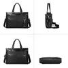 Genuine Leather Briefcase Men's Bag High-end Head Computer Bag Waterproof Handbag