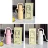 Modern Minimalist Insulated Travel Mug With Carrying Rope For Office And Outdoors