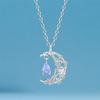 925 Sterling Silver Zircon Pendant Necklace Necklace Women Fashion Jewelry
