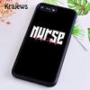 Krajews Nurse Syringe Heartbeat Medicine Phone Case For IPhone 18 17 Air 16 15 14 Plus 11 12 13 Pro Max Coque Shell Fundas