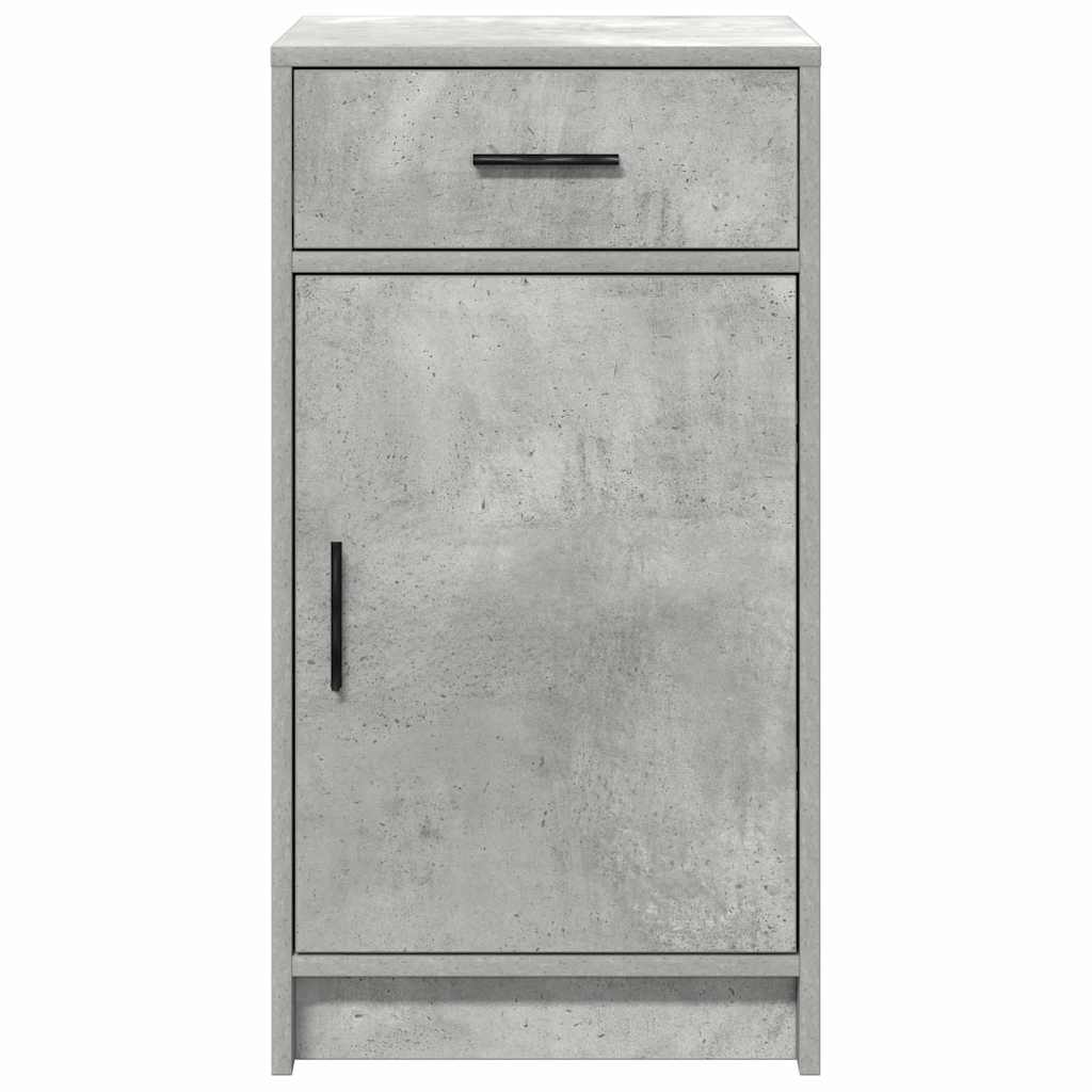 Sideboard Concrete Grey 40 X 40.5 X 75 Cm Engineered Wood