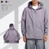 FOMANSH UV Protection Hooded Loose Full Street Comfortable for Outdoor Wear Men's Jacket, Breathable, Lightweight, Fit, Zip-Up, Style,