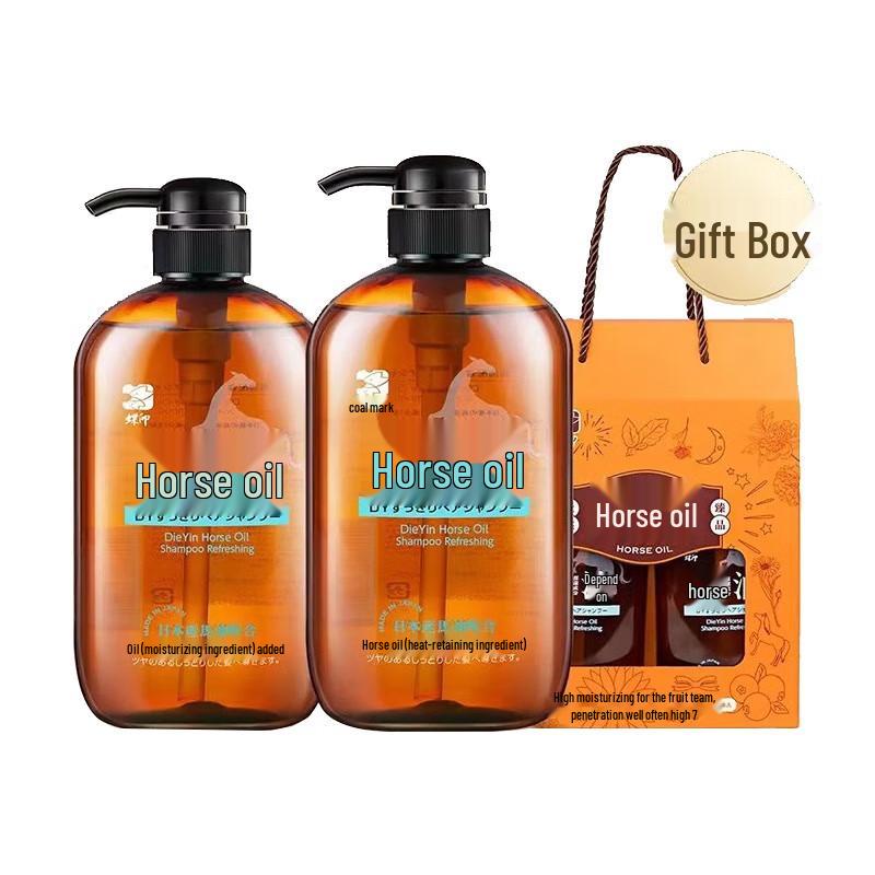

Dieyin Japanese Horse Oil Refreshing Shampoo Set