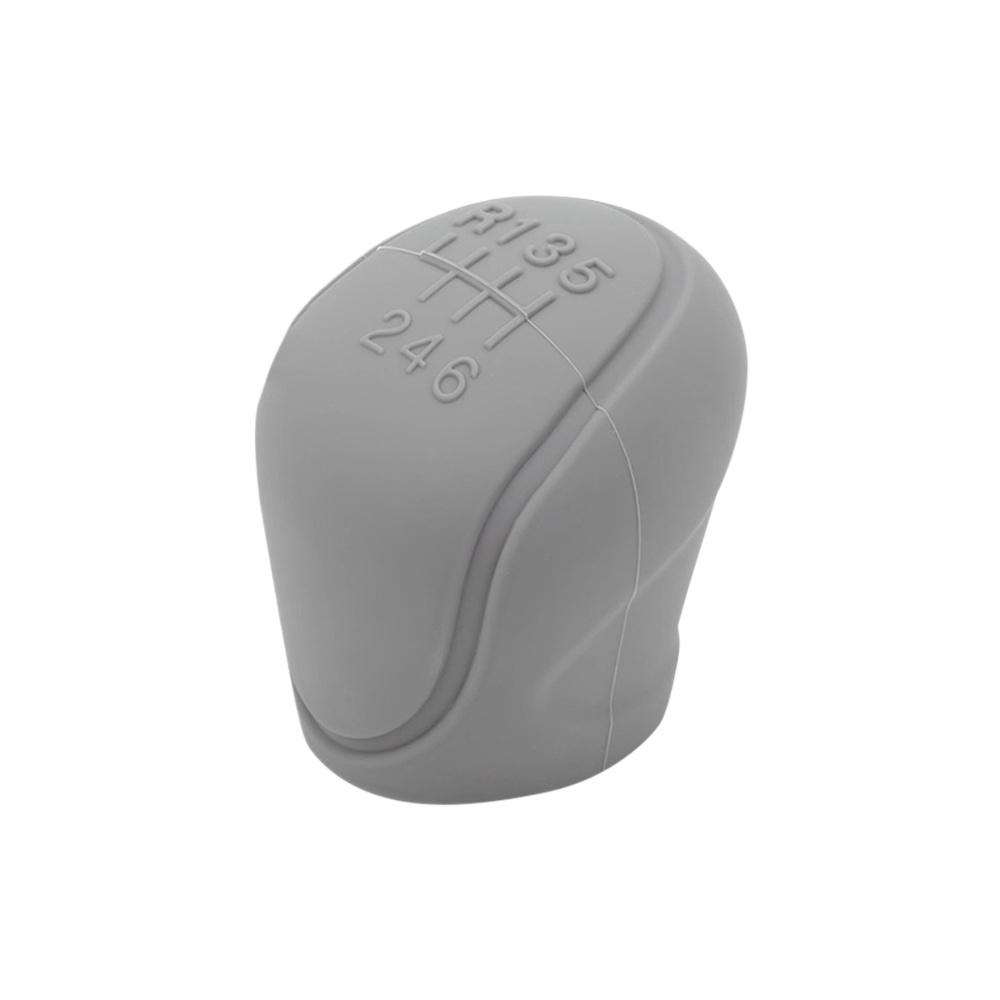 Automotive Silicone Gear Shift Knob Cover AntiSlip Handle Protective Cover Manual 5 and 6 Speeds Automotive Interior Accessories