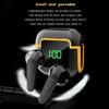 Cuffie Bluetooth veramente wireless Cuffie di qualità audio HiFi con chiamata HD, controllo touch, custodia di ricarica, mini auricolari in-ear per giochi