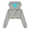 Girls Cropped Sweat Jacket