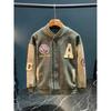Men's Autumn Suede Baseball Jacket - Trendy College Style, Loose Fit, Outdoor Casual