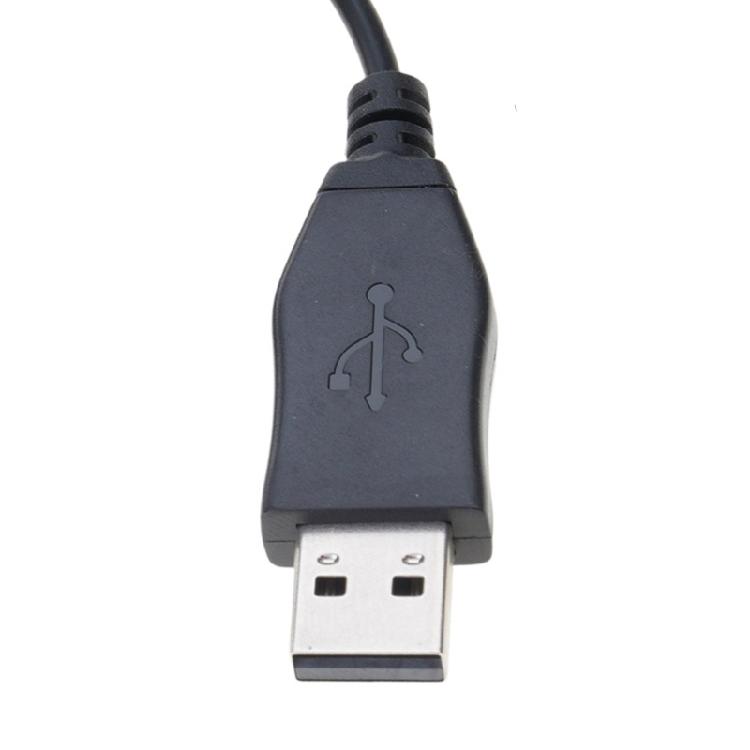 USB Interfaces QD USB Adapter Cable for Quick Disconnect Headsets Easy Connection Audios Signal Stability Transmission