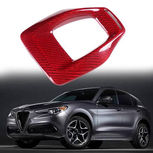 2020 Alfa Romeo Giulia/Stelvio Carbon Fiber Gear Shift Panel Trim