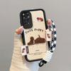 KEYSION Cartoon Cute Plush Embroidery Case for Redmi Note 11 Pro 5G 11S with Lanyard Silicone Shockproof Phone Cover for Redmi Note 12 Pro 4G