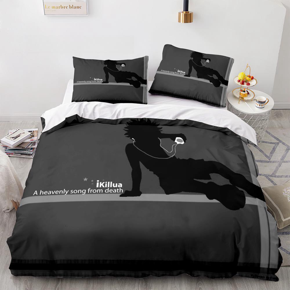 HUNTER×HUNTER Bedding Set Single Twin Full Queen King Size Bed Set Adult Kid Bedroom Duvet cover Sets bed furniture set bedroom