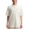 Nike Loose Fit Round Neck Comfortable Solid Color Short Sleeve Drop Shoulder T-Shirt Women Tops IO3526-133
