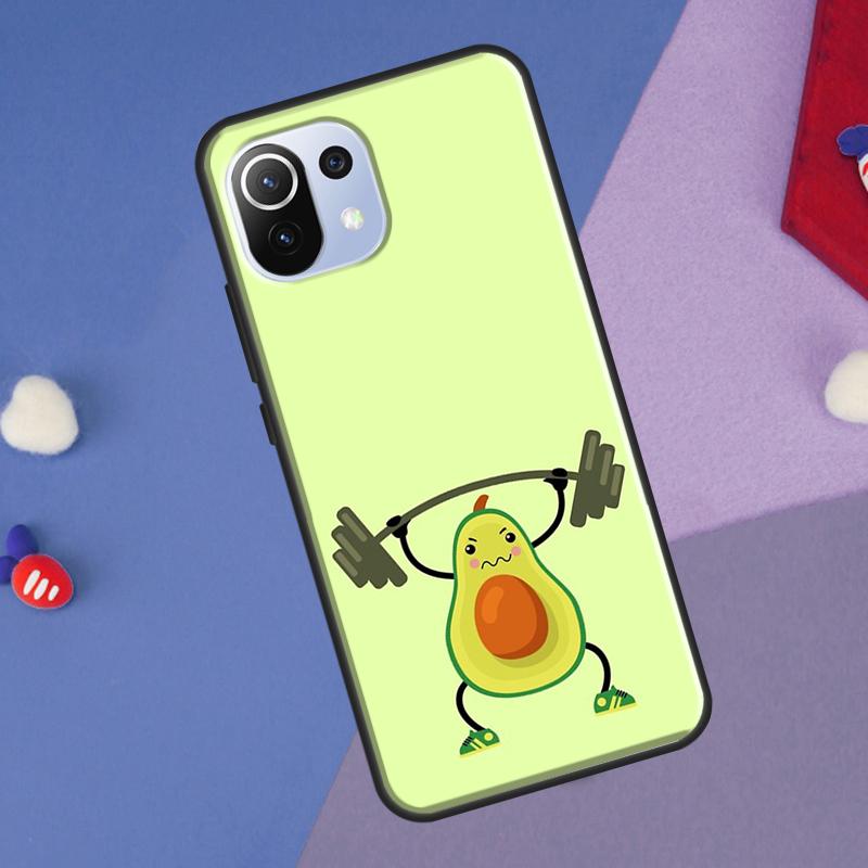 Funny Floral Avocado Unicorn Cover For Xiaomi 14 13 Ultra 11T 12T 13T 14T Pro POCO X7 Pro X3 X5 F3 F5 F6 M6 X6 Pro Case