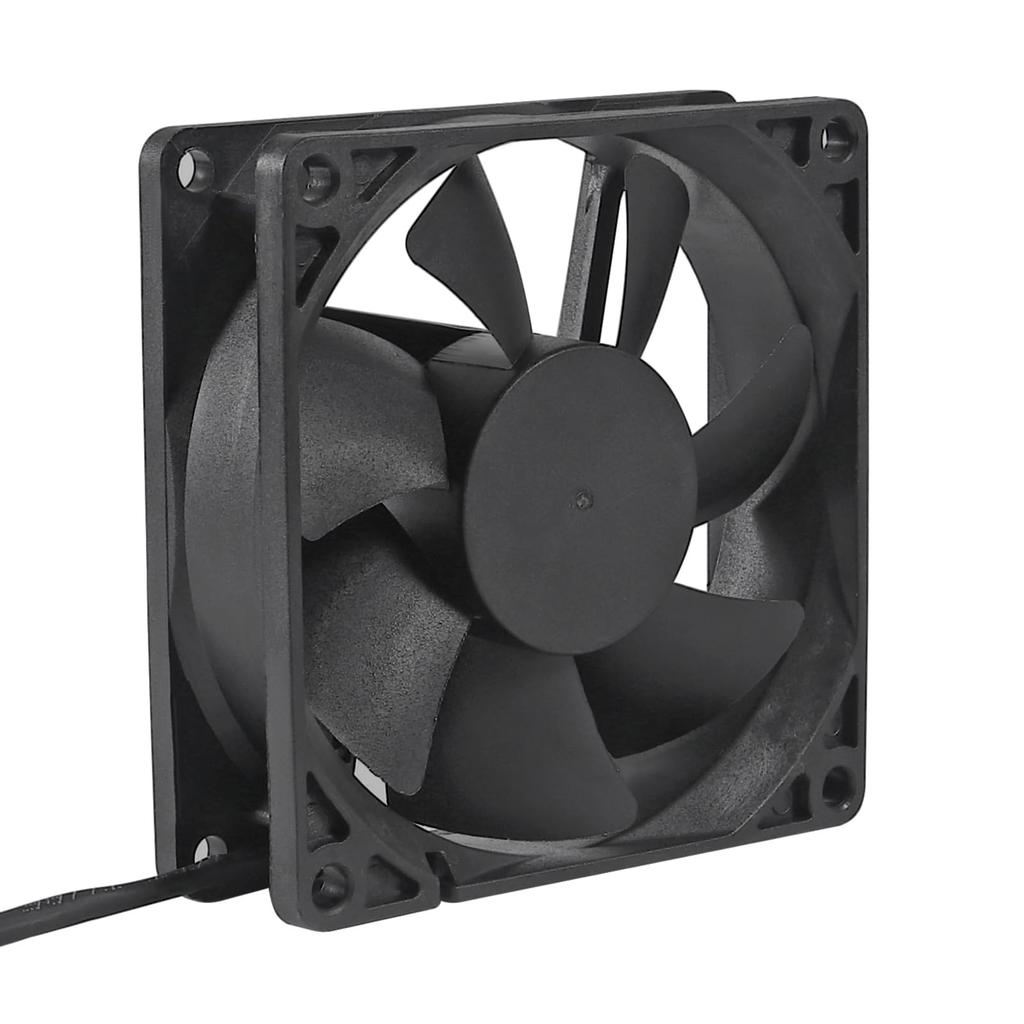ACEIRMC 80mm USB Fans, 4-Pack, 5V Brushless 8025, 80x25mm, Cooling for DIY PC Computer Cases, 3D Printers, CPU Coolers, Radiators (5V USB)