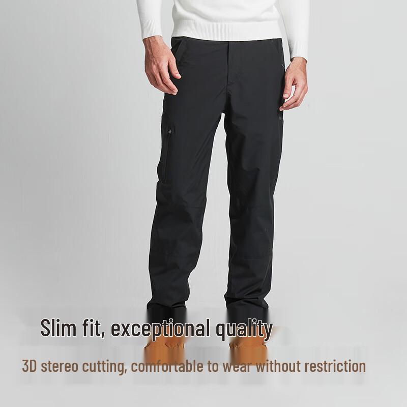 Pelliot Unisex Waterproof Windproof Fleece Lined Hiking Pants