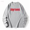 Vintage 2000 Logo The Sopranos HBO TV Show Promo Tričko Velikost XL Černá Y2k vintage Vyprané Měkké grafické Lehce