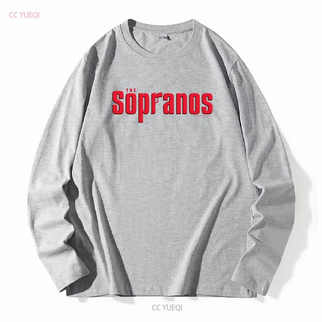 Vintage 2000 Logo The Sopranos HBO TV Show Promo Tričko Velikost XL Černá Y2k vintage Vyprané Měkké grafické Lehce