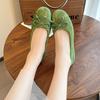 Fashion 2025 Hot Sale Ladies Shoes Shallow Women's Flats Fashion Butterfly-knot Daily Round Toe Soft Bottom Best Seller Flat Low Heels