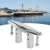 Edelstahl 316 bündig montierbarer Klampen Marinebeschläge Bootsheber Klampen Zugklampen Bootsheber