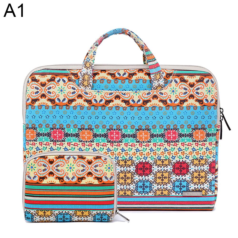 floral computer bag