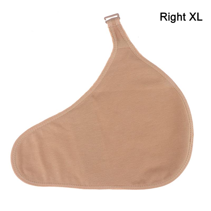 Silicone Breast Protective Pocket For Mastectomy Spiral Hook Portable Prosthesis Breast Protection Bag S/M/ L/Xl Size