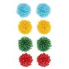 Round Beaded Ball Earrings Stylish Bohemian Style Ear Studs Colorful Ear Rings Women Jewelry for Parties and Dates